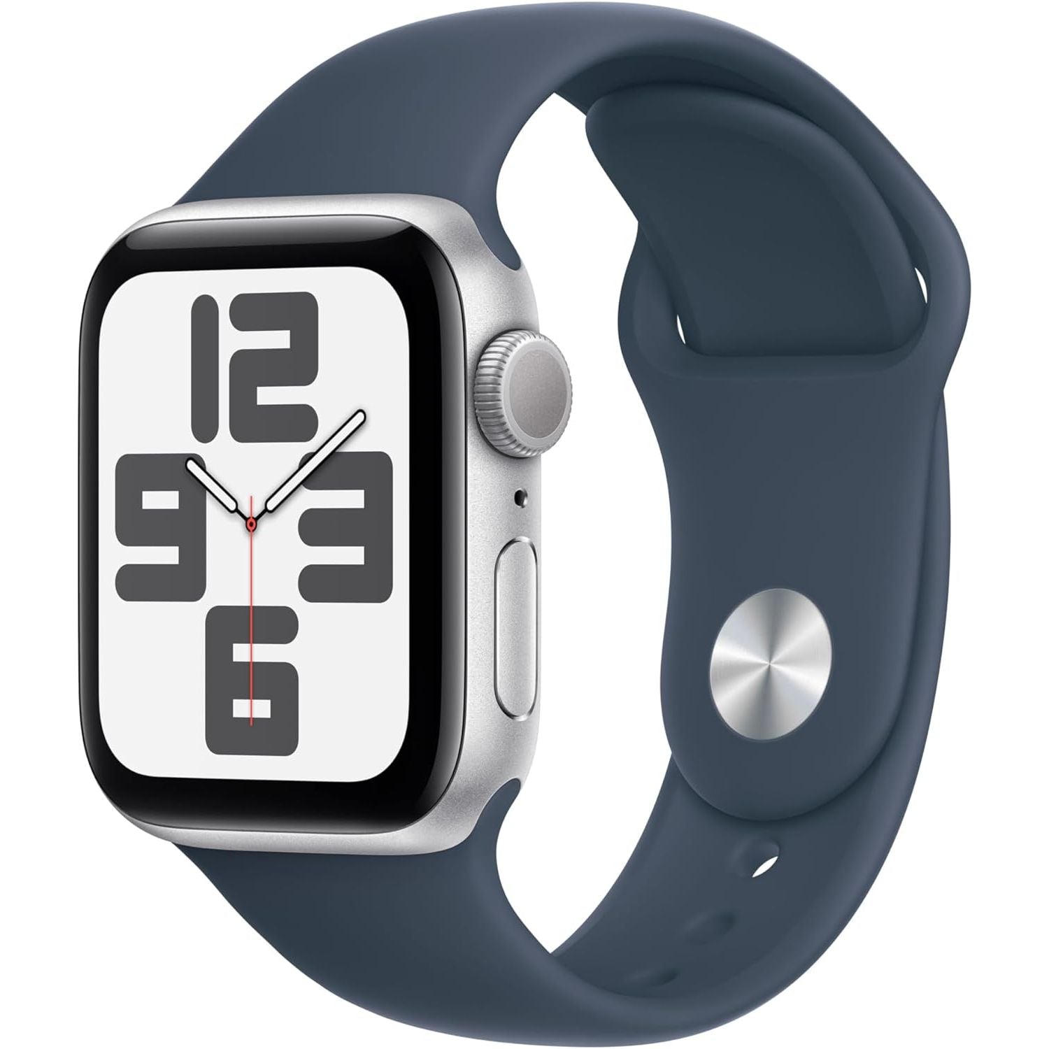Buy Apple,Apple Watch SE GPS 40mm Silver Aluminium Case with Midnight Sport Band - Gadcet UK | UK | London | Scotland | Wales| Near Me | Cheap | Pay In 3 | Smart Watches